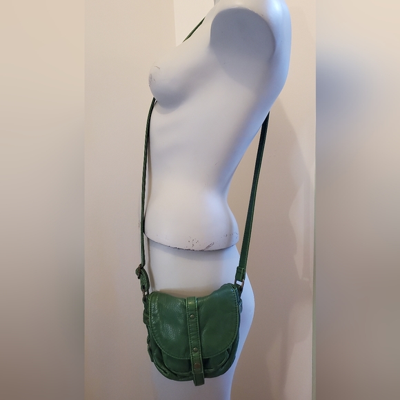 Green Mini Satchel Purse - Picture 8 of 9